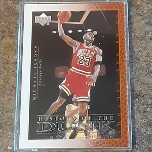 Vintage Michael Jordan History Of The Dunk Collect